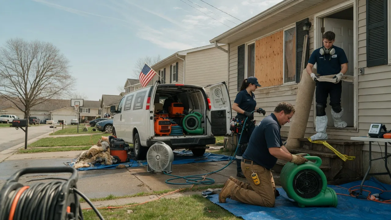 Water Damage Restoration in Milton, KS near me